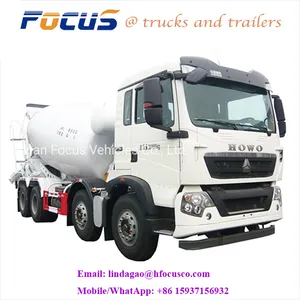 Automatic Concrete Mixer Truck - 4.8-26 m³ Mixing Capacity,Heavy Duty Mixer Truck Concrete Mixer Special Truck thumbnail-1