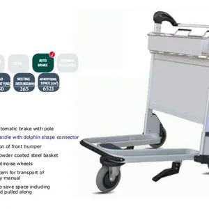 Airport Trolley Airport Trolley Aluminum Airport Luggage Trolley thumbnail-1