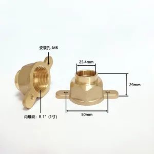 Brass Fittings,Socket Female Threaded Joint With Ear,Adopting C37710 thumbnail-3