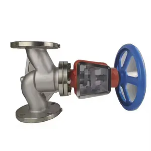 Hot Sale YJ41W Oxygen Globe Valve Oil Prohibition Oxygen Globe Valve Stainless Steel Flange Oxygen Globe Valve thumbnail-1