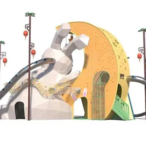 Moon Rabbit Modeling SlideTonghua Castle Amusement Park thumbnail-2