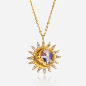 304 Stainless Steel Necklace With 18K Gold PVD Coating - 2-Year Color Retention Guarantee thumbnail-3