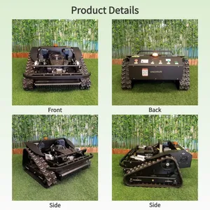 Vigorun Electric Mower Keeps Operators Safe Distance Grass Cutting Machine Mower Kosiarka Traktorek for Slopes thumbnail-4