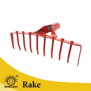 Factory Direct Steel Rake for Soil Loosening Weeding Leveling and Rural Agricultural Work thumbnail-1