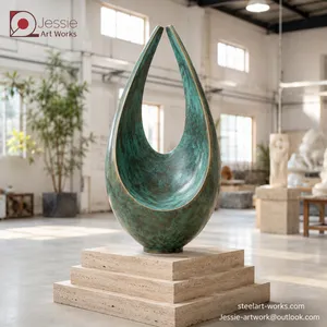 Large Metal Abstract Sculpture thumbnail-4
