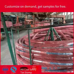 Epdm Rubber Hose Reinforced With Steel Wire, Acid and Alkali Resistant, Temperature Resistant up to 230°c thumbnail-1