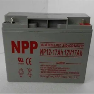 Npp Np12-17 Battery by Naipu, 12v 17ah, Special Power Supply for Ups/eps in Computer Rooms thumbnail-2