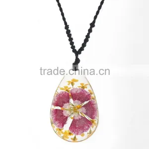Lovely Gift Real Flowers Resin Fashion Pendant thumbnail-5