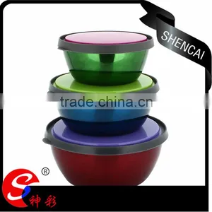 Korea Kitchen Art Style Metal Stroage Box /kitchen Food Storge Box Set With Lid thumbnail-1