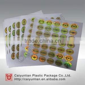 Custom Printed Foil Stickers With Different Flavors thumbnail-1