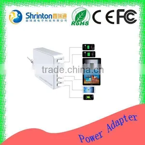 2015 Newest 5V 6 USB Micro Usb Charger Multi With CE ROHS FCC KC thumbnail-1
