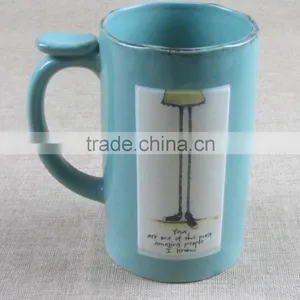 "Pinsun"Emboss Glaze Mug thumbnail-1