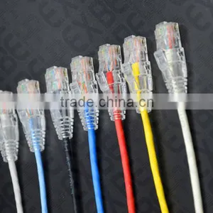 New Product ! OD:3.5mm Supper Slim UTP CAT6A PATCH CORD thumbnail-3