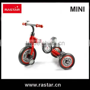 Rastar Bike BMW MINI Licensed 3 Wheel Shopping Children Mini Bike thumbnail-1