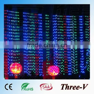 8*4M 1024LEDs CE ROHS SAA Approved Curtain LED Holiday Lighting Christmas Decoration Light 220V/110V thumbnail-1