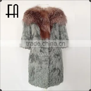 High Quality Hot Sale High Fashion Women Wool Coat thumbnail-1