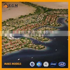 City Planning Model With Digital Projection Technology:EMAAR`s Saudi Program Model thumbnail-4