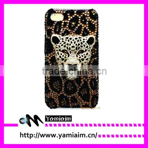 Rhinestone Leopard Phone Case thumbnail-1