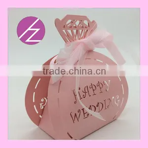 New Fashion Perfume Bottle Shaped With DIY Words Wedding Favour Boxes Sweet Gift Box Casamento Unique Wedding Invitations Box of Supplier's Choice thumbnail-2