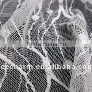 Nylon Rayon Blend Lace Mesh Fabric thumbnail-1