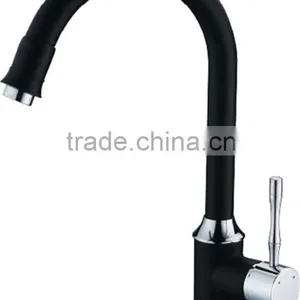 Black Kitchen Faucet Brass Body Hot Selling thumbnail-1