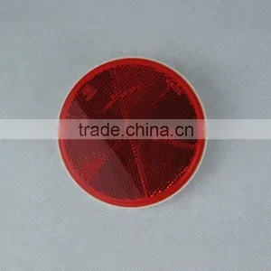 Red Round Car Reflector thumbnail-1