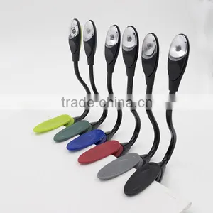 1 LED Flexible Book Light Easy Clip On Reading Light Perfect For Night Bookworms thumbnail-2
