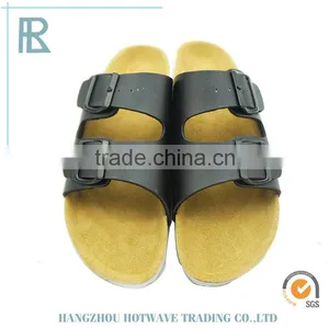 2016 Cheap Wholesale in China Buckle Strap Thin Cork Sole Sandals thumbnail-3
