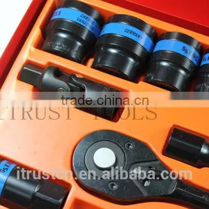 24PCS 1/2" Metal Box Socket Set 4024AAM GS KING TOOLS Made in China Quality Choice thumbnail-3