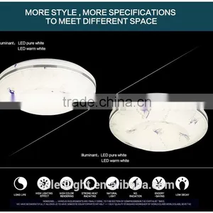 White Circles Ceiling Light Acrylic Art Design thumbnail-4