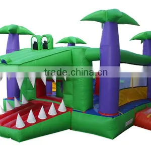 New Products 2016 Crocodile Inflatable Combo Jumper thumbnail-2