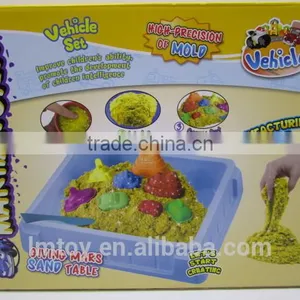 Magic Vehicles Series Space Motion Sand , 500g Sand With 5 Modeling Mold and 1 Plate thumbnail-2
