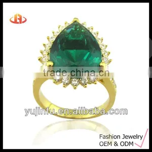 14K Gold Plated High Polished 925 Sterling Silver Ring thumbnail-1