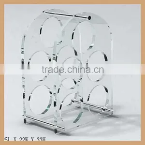Fashion Design Acrylic Wine Display Rack for Wine thumbnail-5