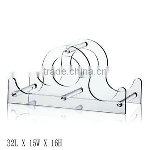 GH-RZ265 Customized Size Diverse Acrylic Wine Bottle Rack Display Holder thumbnail-2
