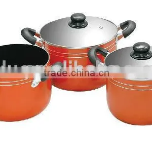 China Dinnerware Set Kithcen Appliance Fry Pan and Stockpot Colorful Dinnerware Sets thumbnail-2