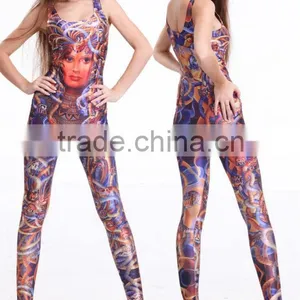 Ladies Sexy Fashion Clubwear Catsuit thumbnail-1