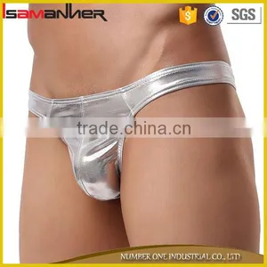 Men Secy Lingerie Underwear Low Waist Thin T-back Sexy Men g String thumbnail-2