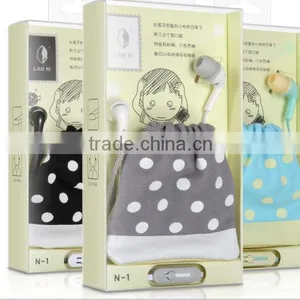 Promotion Earphone for Girls Promotional Earbuds in 2016 thumbnail-3