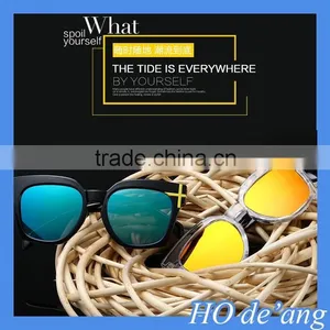 HOGIFT 2016 Most Popular Eco-friendly Handmade Custom Bamboo Sunglasses thumbnail-3