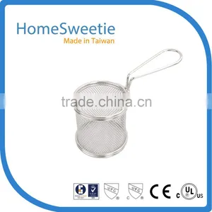 Stainless Steel Kitchen Basket-Hamburger Bakset-Fast Food Basket thumbnail-5