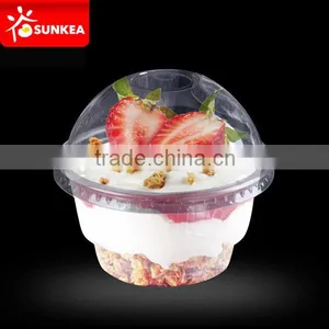 Food Grade Clear PET Sundae Plastic Cups thumbnail-5