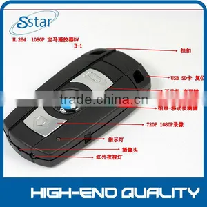 2014 the Best 720P HIDDEN Camera for BMW Car Key Night Vision thumbnail-6