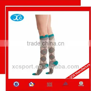 2014 New Design Compression Socks and Argyle Pattern thumbnail-3