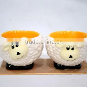 Ceramic Easter Sheep Egg Cup thumbnail-1