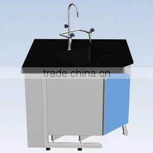 Stainless Steel Laboratory Corner Bench Furniture thumbnail-5