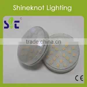 Plastic 220V 3W Led GX53 Light, 80LM/W, 240LM Total Lumen, RA>75, 50000HRS,Aluminium Body thumbnail-1
