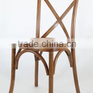 French Style Cross Back Chair Dining Chair Restaurant Chair thumbnail-1