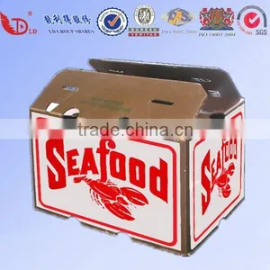 Water-proof Seafood Packing Carton Box With Custom Printing thumbnail-1