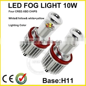 Amber /white Cre-e Chip Full Kit Car Spare Parts H8/H10/H11/H16/9005/9006 Car Fog Light Led thumbnail-4